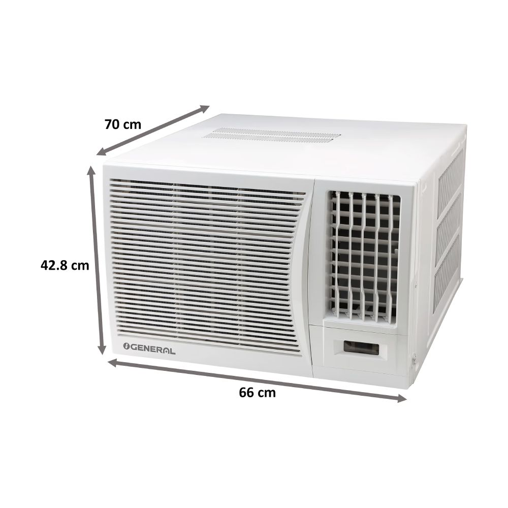 Ogeneral 1.1 Ton 4 Star Window Air Conditioner (AFGB12BAWA-B)